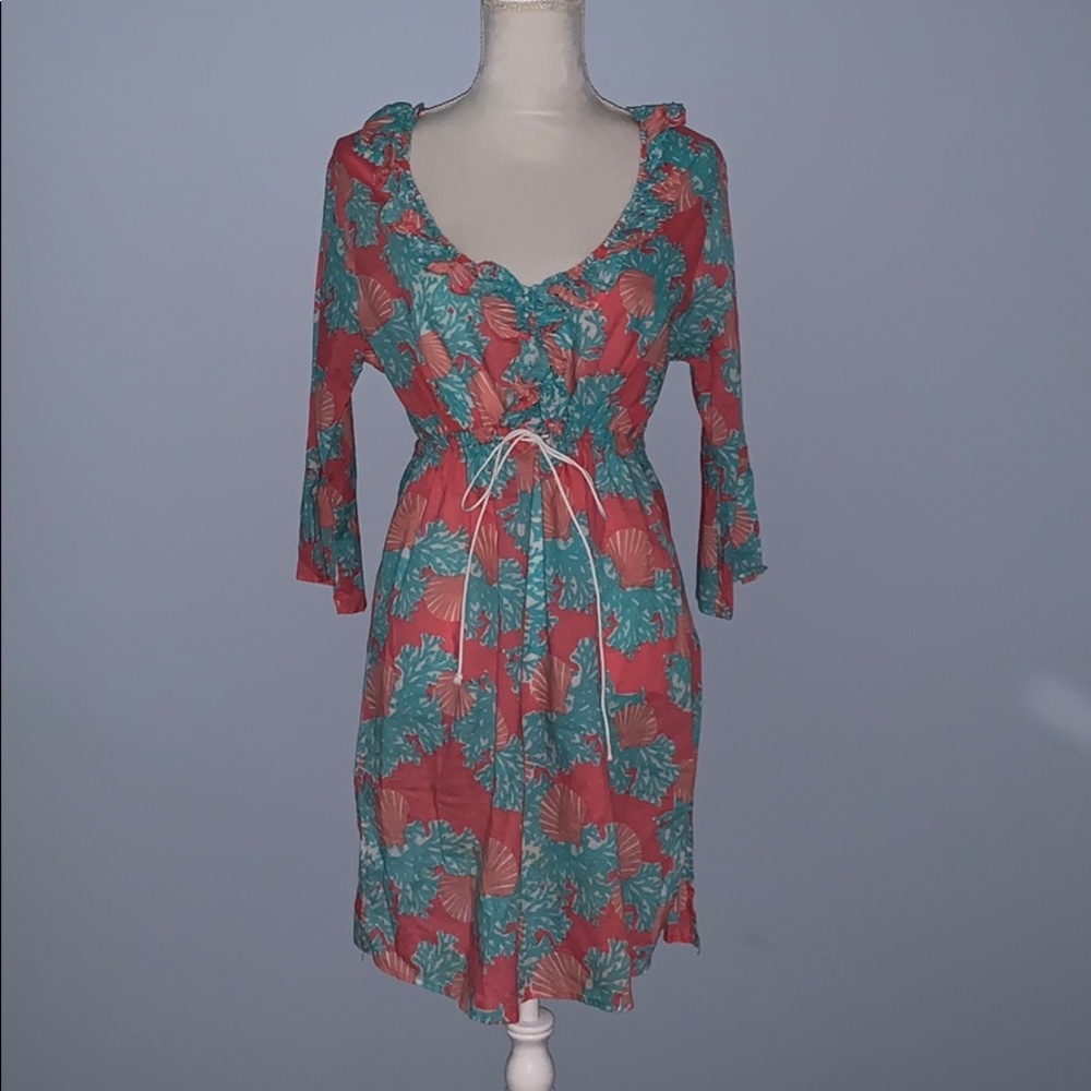 Mud Pie Coral Cover Up